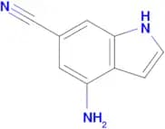 4-Amino-1H-indole-6-carbonitrile