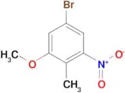 5-Bromo-1-methoxy-2-methyl-3-nitrobenzene