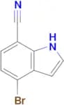 4-Bromo-1H-indole-7-carbonitrile