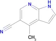 4-Methyl-1H-pyrrolo[2,3-b]pyridine-5-carbonitrile