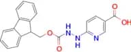 6-(2-(((9H-Fluoren-9-yl)methoxy)carbonyl)hydrazinyl)nicotinic acid