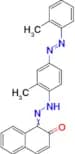 1-((2-Methyl-4-(o-tolyldiazenyl)phenyl)diazenyl)naphthalen-2-ol