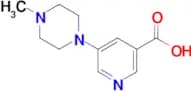 5-(4-Methylpiperazin-1-yl)nicotinic acid