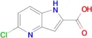 5-Chloro-1H-pyrrolo[3,2-b]pyridine-2-carboxylic acid