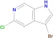 3-Bromo-5-chloro-1H-pyrrolo[2,3-c]pyridine