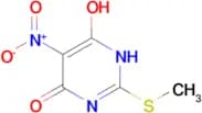 2-(Methylthio)-5-nitropyrimidine-4,6-diol
