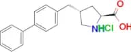 (2S,4R)-4-([1,1′-Biphenyl]-4-ylmethyl)pyrrolidine-2-carboxylic acid hydrochloride