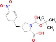 (2S,4R)-1-(tert-Butoxycarbonyl)-4-(4-nitrobenzyl)pyrrolidine-2-carboxylic acid