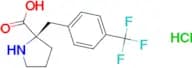 (R)-2-(4-(Trifluoromethyl)benzyl)pyrrolidine-2-carboxylic acid hydrochloride