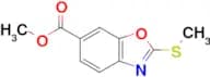Methyl 2-(methylthio)benzo[d]oxazole-6-carboxylate