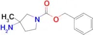 Benzyl 3-amino-3-methylpyrrolidine-1-carboxylate