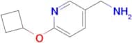 (6-Cyclobutoxypyridin-3-yl)methanamine