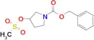 Benzyl 3-((methylsulfonyl)oxy)pyrrolidine-1-carboxylate