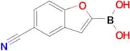 (5-Cyanobenzofuran-2-yl)boronic acid
