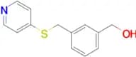 (3-((Pyridin-4-ylthio)methyl)phenyl)methanol
