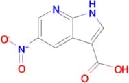 5-Nitro-1H-pyrrolo[2,3-b]pyridine-3-carboxylic acid