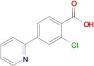2-Chloro-4-(pyridin-2-yl)benzoic acid