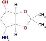 (3aR,4S,6R,6aS)-6-Amino-2,2-dimethyltetrahydro-3aH-cyclopenta[d][1,3]dioxol-4-ol