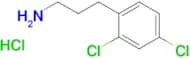 3-(2,4-dichlorophenyl)propan-1-amine hydrochloride