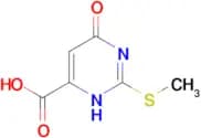 6-Hydroxy-2-(methylsulfanyl)-4-pyrimidinecarboxylic acid