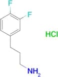 3-(3,4-Difluorophenyl)propan-1-amine hydrochloride