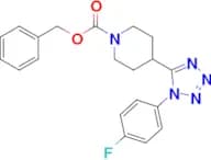 benzyl 4-[1-(4-fluorophenyl)-1H-tetrazol-5-yl]piperidine-1-carboxylate