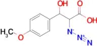 2-azido-3-hydroxy-3-(4-methoxyphenyl)propanoic acid