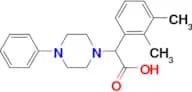 (2,3-dimethylphenyl)(4-phenylpiperazin-1-yl)acetic acid