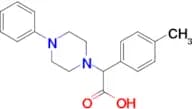 (4-methylphenyl)(4-phenylpiperazin-1-yl)acetic acid