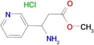 methyl DL-3-amino-3-pyridin-3-ylpropanoate hydrochloride