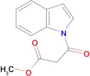 methyl 3-(1H-indol-1-yl)-3-oxopropanoate