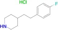 4-[2-(4-Fluoro-phenyl)-ethyl]-piperidine hydrochloride