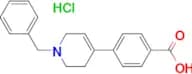 4-(1-benzyl-1,2,3,6-tetrahydropyridin-4-yl)benzoic acid hydrochloride