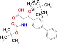 3-([1,1′-Biphenyl]-4-yl)-2-[(tert-butoxycarbonyl)amino]-3-[(tert-butyldimethylsilyl)oxy]propionic …