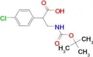 3-tert-Butoxycarbonylamino-2-(4-chlorophenyl)propionic acid