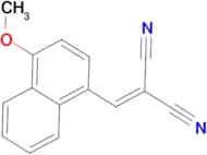 2-[(4-Methoxynaphth-1-yl)methylene]malononitrile