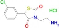 3-(2-aminoethyl)-5-(3-chlorophenyl)thiazolidine-2,4-dione hydrochloride