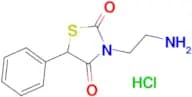 3-(2-aminoethyl)-5-phenylthiazolidine-2,4-dione hydrochloride
