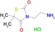 3-(2-aminoethyl)-5,5-dimethyl-1,3-thiazolidine-2,4-dione hydrochloride