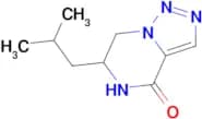 6-isobutyl-6,7-dihydro[1,2,3]triazolo[1,5-a]pyrazin-4(5H)-one
