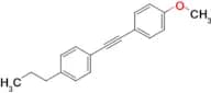 1-(2-(4-METHOXYPHENYL)ETHYNYL)-4-PROPYLBENZENE