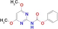 PHENYL-4,6-DIMETHOXY-2-PYERIMIDYLAMINO FORMATE