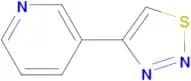 3-(4-1,2,3-THIADIAZOLYL)PYRIDINE