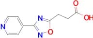 3-(4-PYRIDINYL)-[1,2,4]OXADIAZOL-5-PROPIONIC ACID