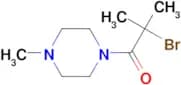 2-BROMO-2-METHYL-1-(4-METHYL-PIPERAZIN-1-YL)-PROPAN-1-ONE