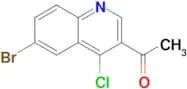 1-(6-BROMO-4-CHLOROQUINOLIN-3-YL)ETHANONE