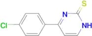 4-(4-CHLORO-PHENYL)-PYRIMIDINE-2-THIOL