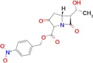P-NITROBENZYL-6-(1-HYDROXYETHYL)-1-AZABICYCLO(3.2.0)HEPTANE-3,7-DIONE-2-CARBOXYLATE