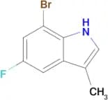 7-BROMO-5-FLUORO-3-METHYL-1H-INDOLE