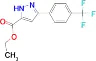 ETHYL 3-(4-(TRIFLUOROMETHYL)PHENYL)-1H-PYRAZOLE-5-CARBOXYLATE